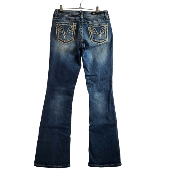 Vigoss Medium Wash Heritage Fit Boot Cut  Size 4 EUC - Picture 3 of 16